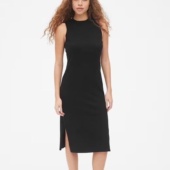 Banana Republic Ribbed Midi Sweater Dress - Picture 1 of 8